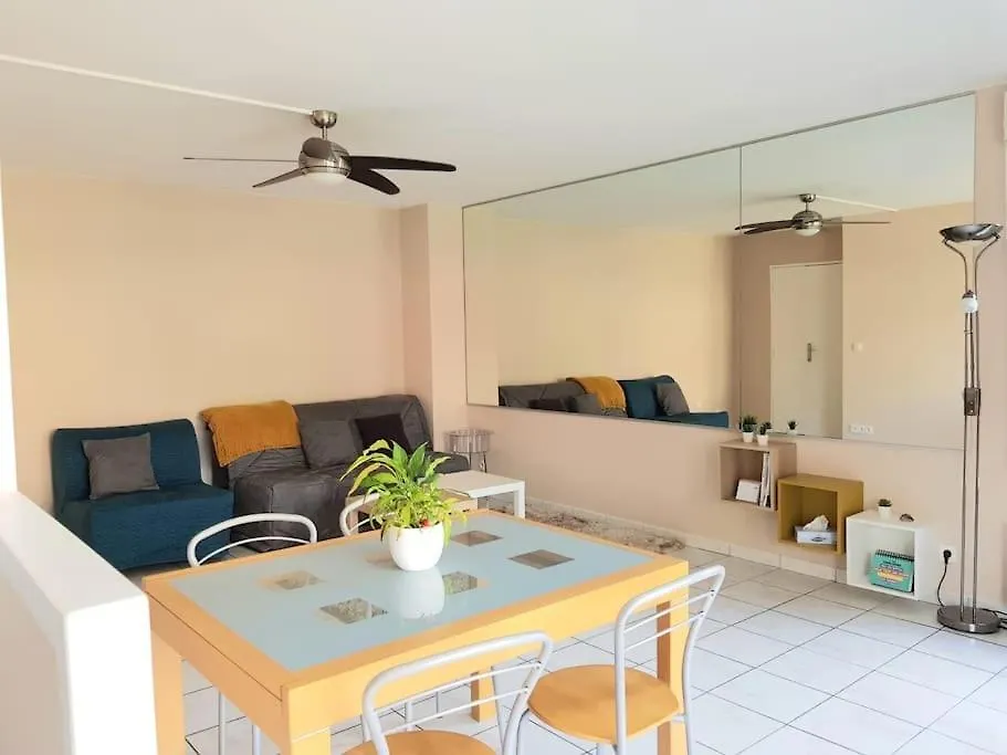 Confortable 2P 50M2 Dans Beau Parc,Piscine,Tennis Cannes