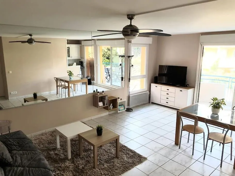 Confortable 2P 50M2 Dans Beau Parc,Piscine,Tennis Cannes
